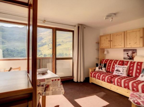 Studio lumineux avec balcon - Départ skis aux pieds - 4 pers, TV, DVD, proche commodités - FR-1-344-967